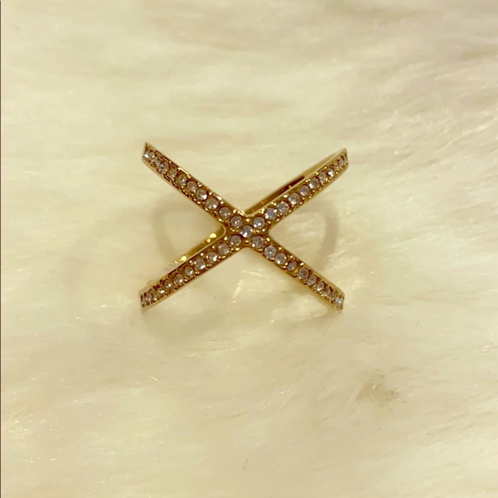Michael Kors gold tone ring